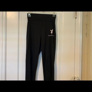 Black Missguided x Playboy leggings